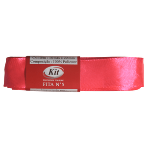 FITA DE CETIM N.05 10MTS KIT