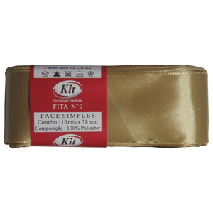 FITA DE CETIM N.09 10MTS KIT