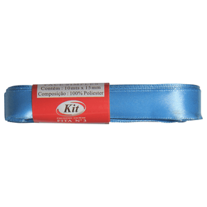 FITA DE CETIM N.03 10MTS KIT