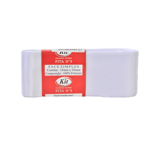 FITA DE CETIM N.09 10MTS KIT