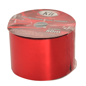 FITA METALOIDE 50MM PET-50 VERMELHO