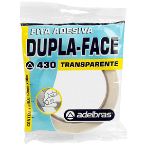 FITA ADESIVA F.P. 12X30 DUPLA FACE P.P R.639000010