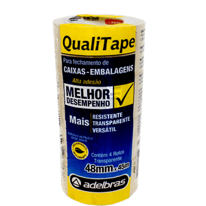 FITA P/EMB. 48X45 QUALI TAPE TRANSPARENTE R.0811000019