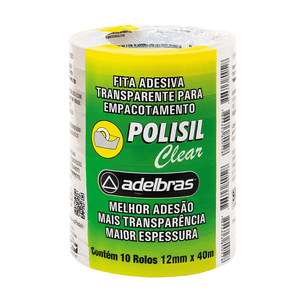 FITA ADESIVA 12X40 POLISIL ROTULO VERDE R.814000001