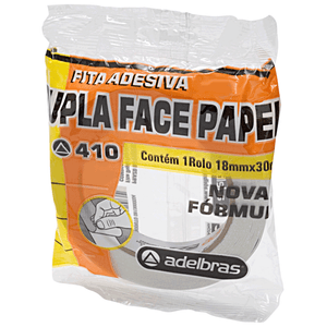 FITA ADESIVA F.P. 18X30 DUPLA FACE PAPEL 0813000004