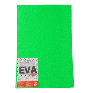 BORRACHA EVA 40X60X2MM GLITTER