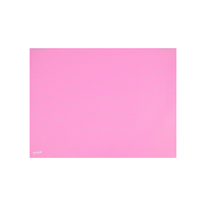 BORRACHA EVA 40X48 UND BOLINHA R.2708 102B020 BRANCO/ROSA