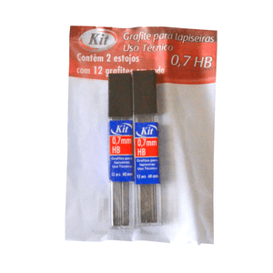 GRAFITE 0.7 HB 12 MINAS KIT R.07HB