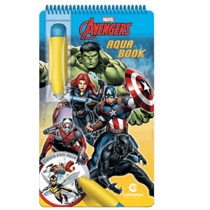 LIVRO AQUA BOOK VINGADORES