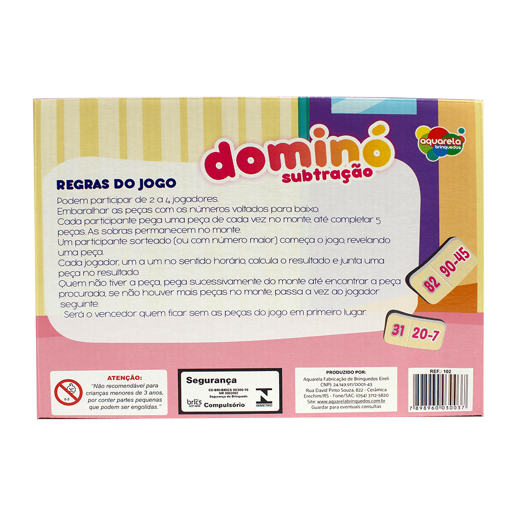 DOMINÓ, PDF, Brinquedos