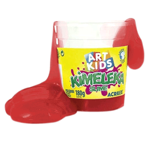 BRINQUEDO KIMELEKA SLIME 180G R.0555 VERMELHO