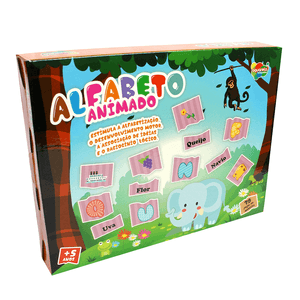 BRINQUEDO EDUC ALFABETO ANIMADO R.113