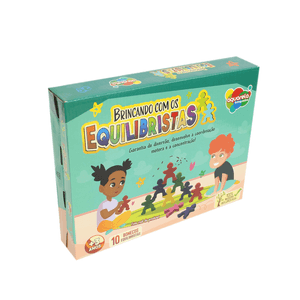 BRINQUEDO EDUC BRINCANDO C/EQUILIBRISTA R.152