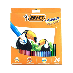 LAPIS DE COR BIC EVOLUTION 24 CORES R.902638