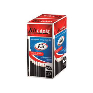 LAPIS GRAFITE KIT N  2 PRETO R.140.0001