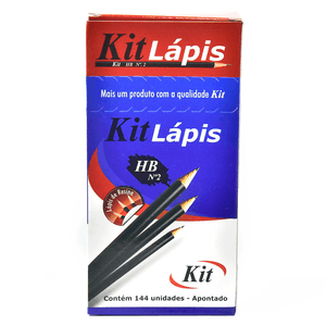 LAPIS GRAFITE KIT N  2 PRETO REF.8001B