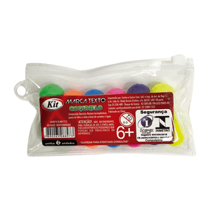 MARCA TEXTO COGUMELO C/6 UNID. R.MK1713