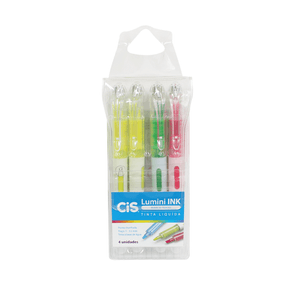 MARCA TEXTO CIS LUMINI INK C/4 R.56.2104