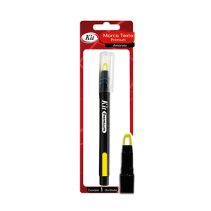 MARCA TEXTO KIT PREMIUM AMARELO R.MK1701A