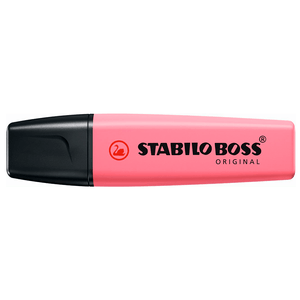 MARCA TEXTO STABILO BOSS PASTEL PESSEGO R.52.7604/7801