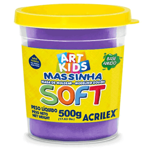 MASSA PARA MODELAR SOFT 500GRS