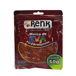 MASSA EVA P/ARTESANATO 50GRS CASTANHO