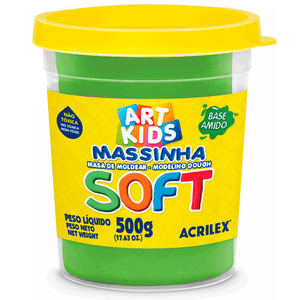 MASSA PARA MODELAR SOFT 500GRS