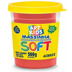 MASSA PARA MODELAR SOFT 500GRS