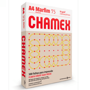 PAPEL CHAMEX A4 MARFIM 75GRS 500FLS