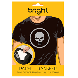 PAPEL TRANSFER PARA CAMISETA A4 ESCURO 0020