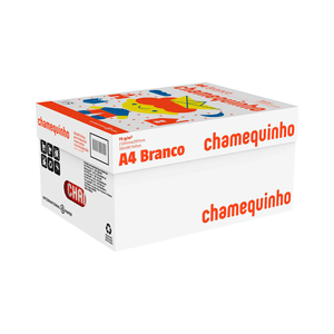 PAPEL CHAMEQUINHO A4 BRANCO 75G 100FLS