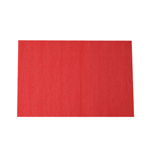 PAPEL CREPOM ENCERADO IMPERMEAVEL VERMELHO