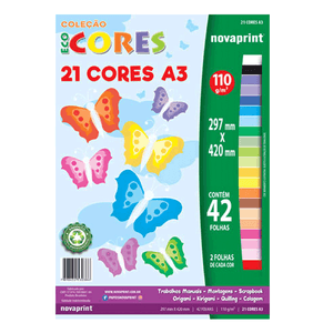 PAPEL ECOCORES A3 110GRS C/42FLS REF.ECCV0002