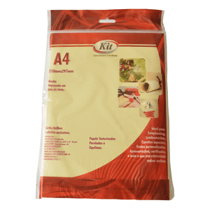 PAPEL KIT PEROLA 180 G/M2 GENGIBRE/PALHA