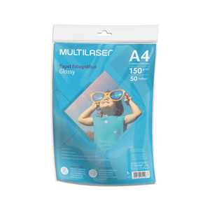 PAPEL GLOSSY PAPER 150GR A4 R.PE003