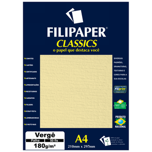 PAPEL FILIPAPER VERGE 180GRS