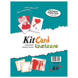 PAPEL KIT CARDS LUMINOSO A4 C/25FLS REF.SH-2A4
