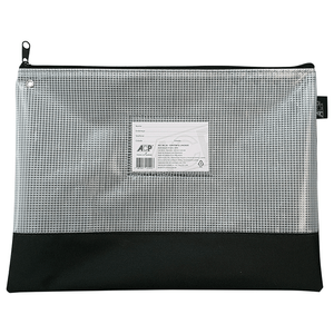 PASTA MALOTE NYLON C/ZIPER 34X26 PVC ML-26