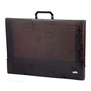 MALETA A3 DELLOFINE P/DESENHO FUME 2151.I