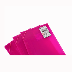 PASTA TRANSP. ABA/ELAST 1/2 OF A-020B 2CM ROSA 650