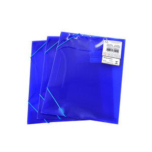 PASTA TRANSP. ABA/ELAST 1/2 OF A-01B AZUL 762