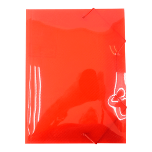 PASTA TRANSP. ABA/ELAST 1/2 OF A-01 B VERMELHO