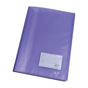 PASTA CATALOGO C/  20 PLASTICOS  R.2271 LILAS