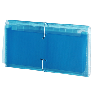 PASTA SANFONADA PORTA CHEQUE SCE-12 DIV AZUL
