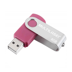 PEN DRIVE USB 8GB TWIST2 PD687 ROSA