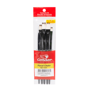 KIT PINCEL ARTISTICO CHATO REF.5505
