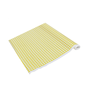 PLASTICO P/ENCAPAR 2MTS XADREZ AMARELO