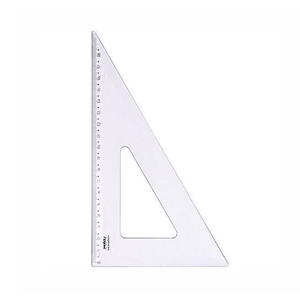ESQUADRO NEW LINE 60 TRANSPARENTE