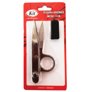 TESOURA ARREMATE METAL 11CM