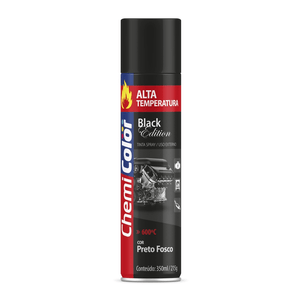 SPRAY ALTA TEMPERATURA PRETO FOSCO R.680098